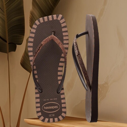 Havaianas方头闪带女士人字拖