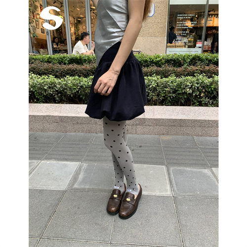 减龄蓬蓬裙休闲A字花苞半身短裙