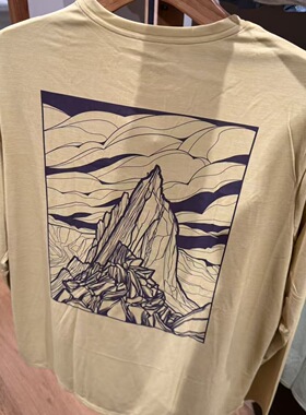 日本代购正品patagonia巴塔Cap Cool Daily男士速干长袖T恤45453