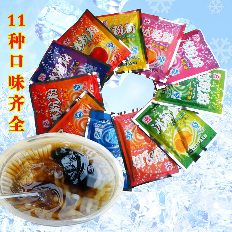 四川特产蜀晨冰粉粉40gx10袋装多种口味原味水果味冰粉子批发包邮|msdalam kategori kopi/oatmeal/Dibancuh ke dalam teh, minuman, minuman lain - dari Buy2taobao.com untuk memberikan perkhidmatan ejen Taobao profesional membeli