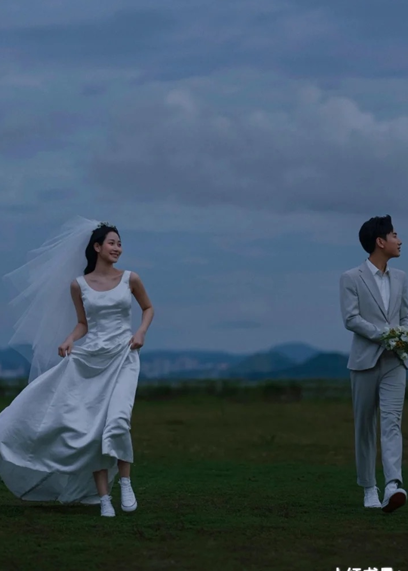 新娘结婚造型头纱多层中长款蓬蓬简约森系素纱白色头纱婚纱头饰