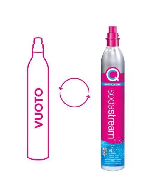 气泡水机sodastream DUO充气苏打水机气瓶食品级二氧化碳气瓶罐气