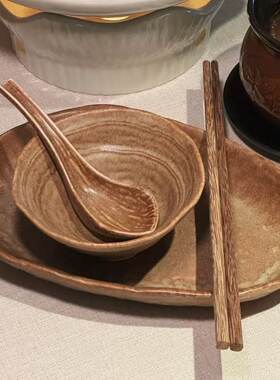 复古山野风云贵川餐厅摆台四件套