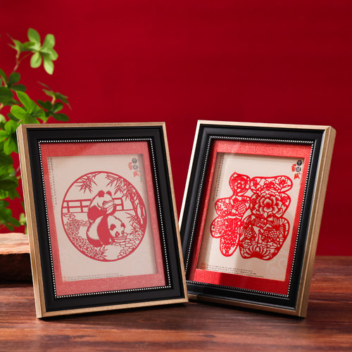 中国风礼品送外国人剪纸摆件