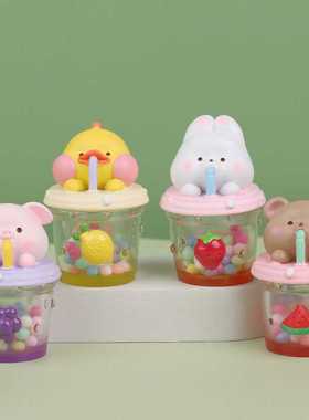 卡通可爱治愈办公室摆件桌面装饰品学生礼物树脂工艺一件代发