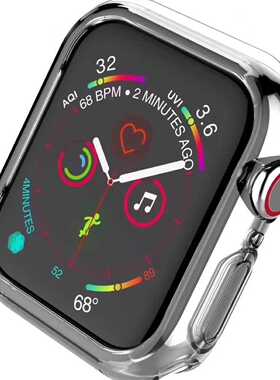 TPU半包软保护壳适用于苹果手表iwatch8代7654321代44/42/40/38mm