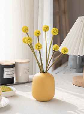 厂家泡沫果仿真花家居装饰婚庆手捧花玫瑰花墙假花INS跨境MW25591