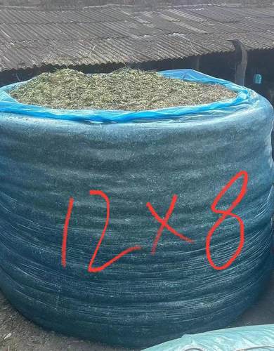 大号牛羊青储饲料发酵秸秆青贮牧草干青草草料包装特大号塑料包装