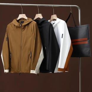 意大利PSENY/柜2980！夏季男士3M反光连帽透气网眼轻薄连帽夹克潮