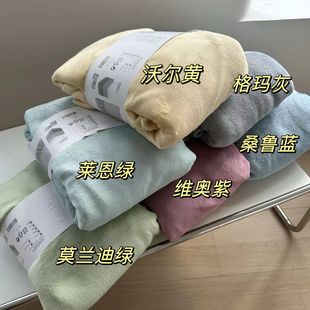 日系订单 2024新品秋冬慕斯天鹅绒床笠牛奶绒纯色全包床笠