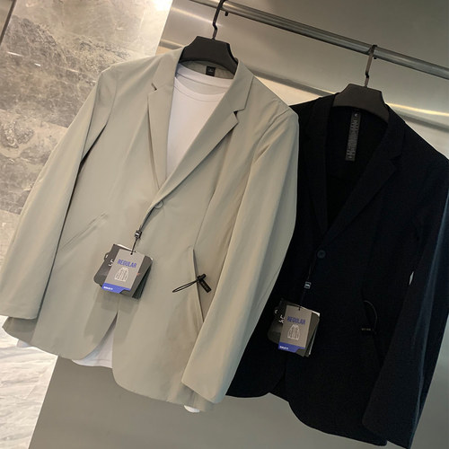 柜货！意式Leavo Johnson！3D立裁！夏季男士薄款休闲西装夹克