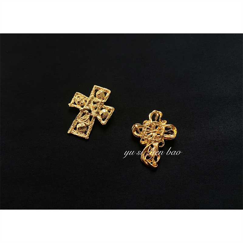 欧美夸张镀金女中古复古胸针包邮