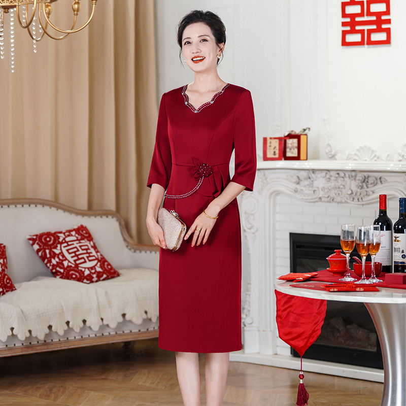 气质喜婆婆显高优雅厂家亏本直销