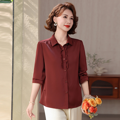 气质真丝衬衫高贵厂家直销亏本