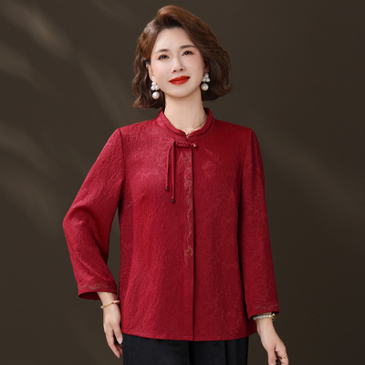 中式高档喜婆婆衬衫厂销亏本跑量