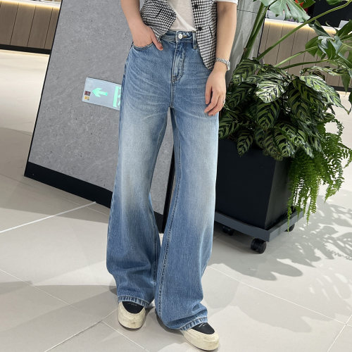 花匣子~FW2203 FW2205天丝醋纤直筒裤女2026夏季薄软显瘦牛仔裤