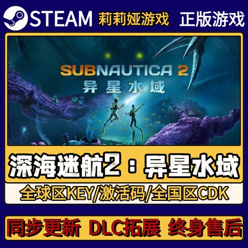 深海迷航2异星水域Steam正版游戏激活码CDKEY入库Pc简中全DLC激活