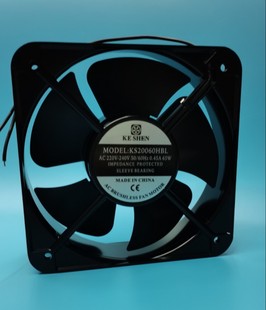 0.45 KS20060HB2 220V 65W滚珠散热风扇机柜轴流风机 200