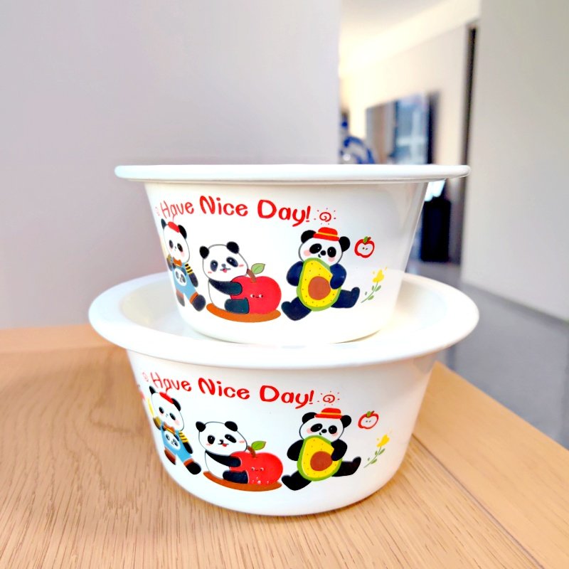 猪油盆带盖加厚搪瓷盆汤盆保鲜碗盆储料罐可加热耐高温釉下彩,餐饮具,盆,淘宝优惠券,粉丝福利购,淘宝优惠卷