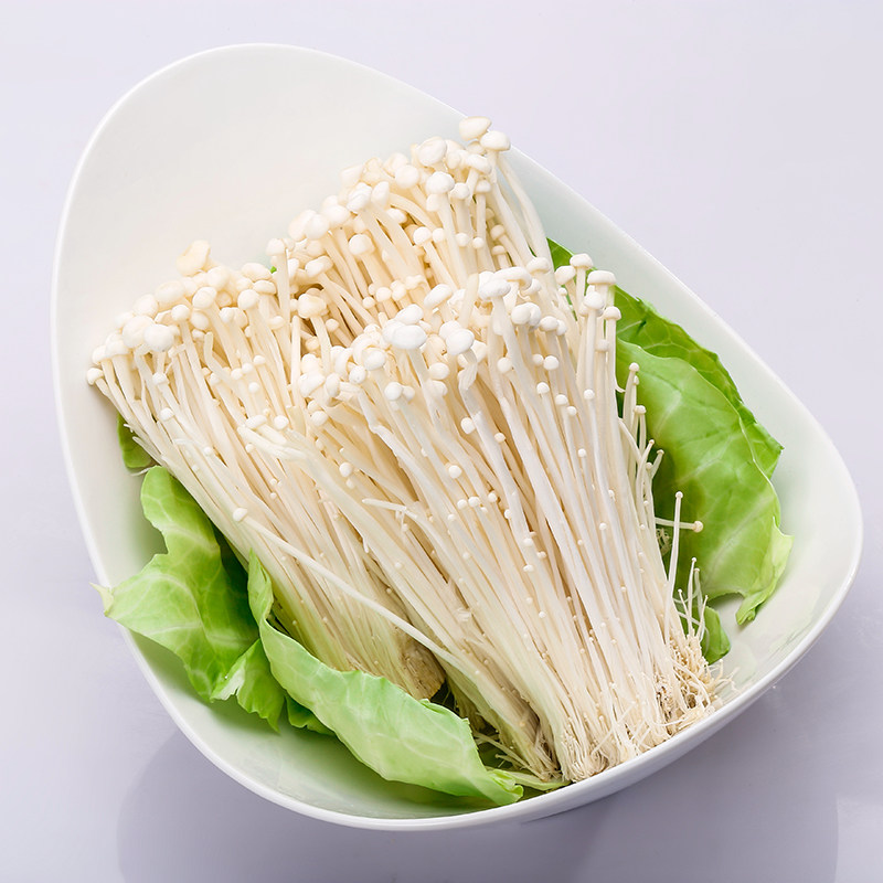 密云本地新鲜金针菇农家自产新鲜蔬菜食用农产品营养丰富300g装