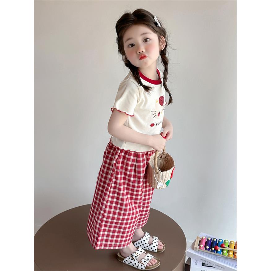 韩系2026儿童夏季甜美套