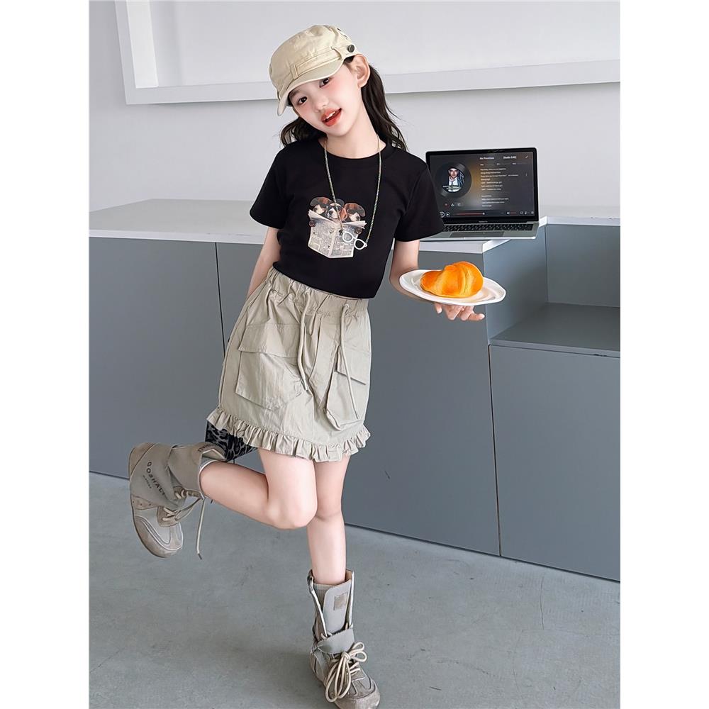 韩系ins风女童夏季新款半