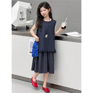 2026夏季花边下摆袖背心