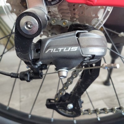 SHIMANO禧玛诺ALTUS RD-M370后拨 27速山地车后变速器9速后拨链器