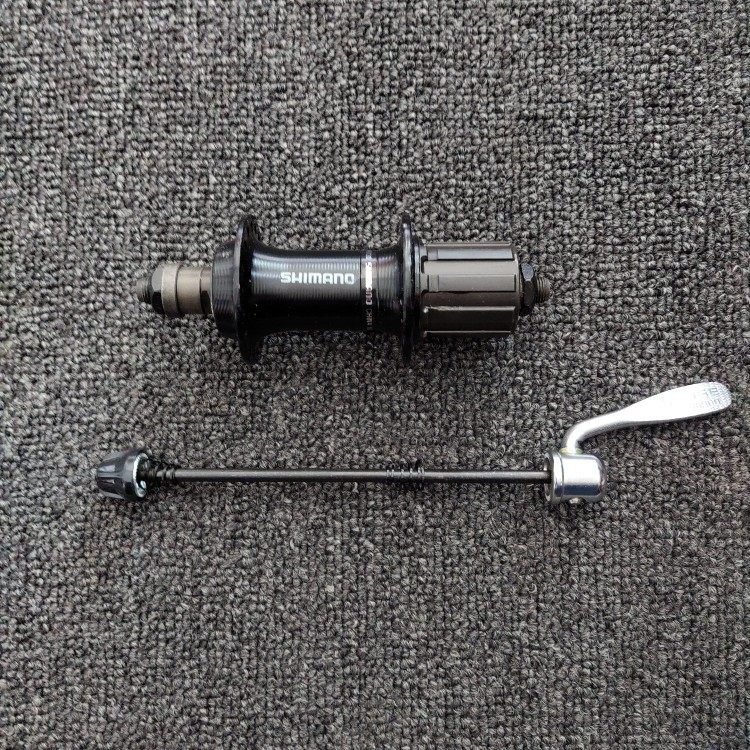 shimano禧玛诺自行车v刹后花鼓32 36孔山地车带快拆卡式花鼓 rm30