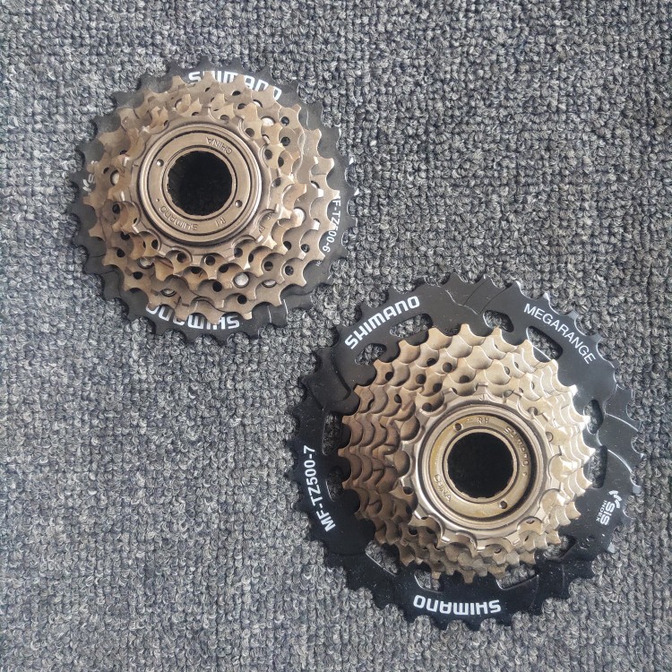 SHIMNAO禧玛诺山地车18速21速旋式飞轮 TZ-500 6速7速旋飞 14-34T