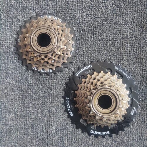 SHIMNAO禧玛诺山地车18速21速旋式飞轮 TZ-500 6速7速旋飞 14-34T