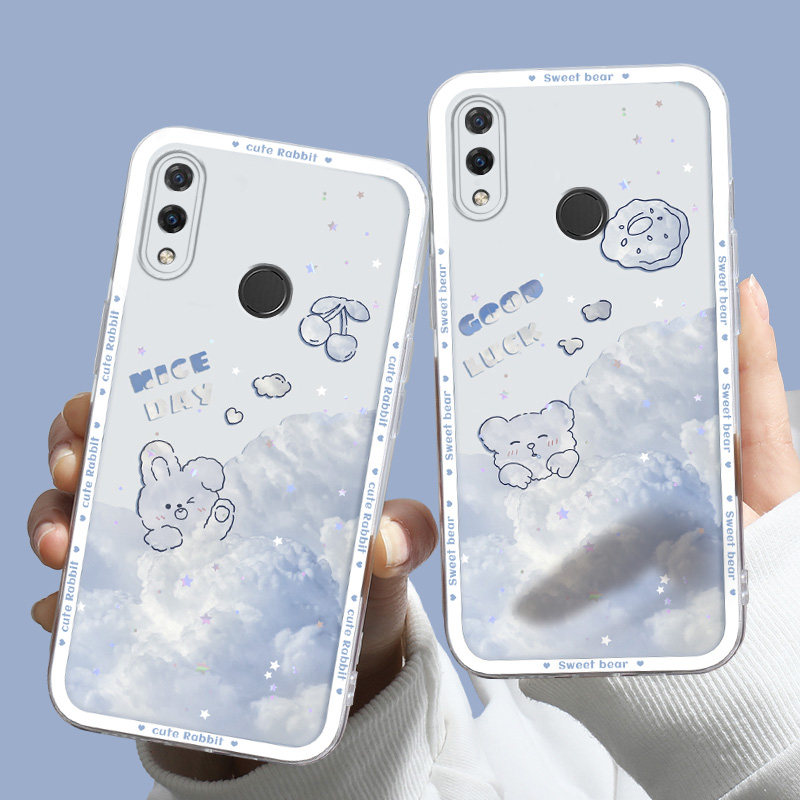 适用于华为Nova3E手机壳韩风小熊云朵nova3E小兔高级ANE-AL10潮牌