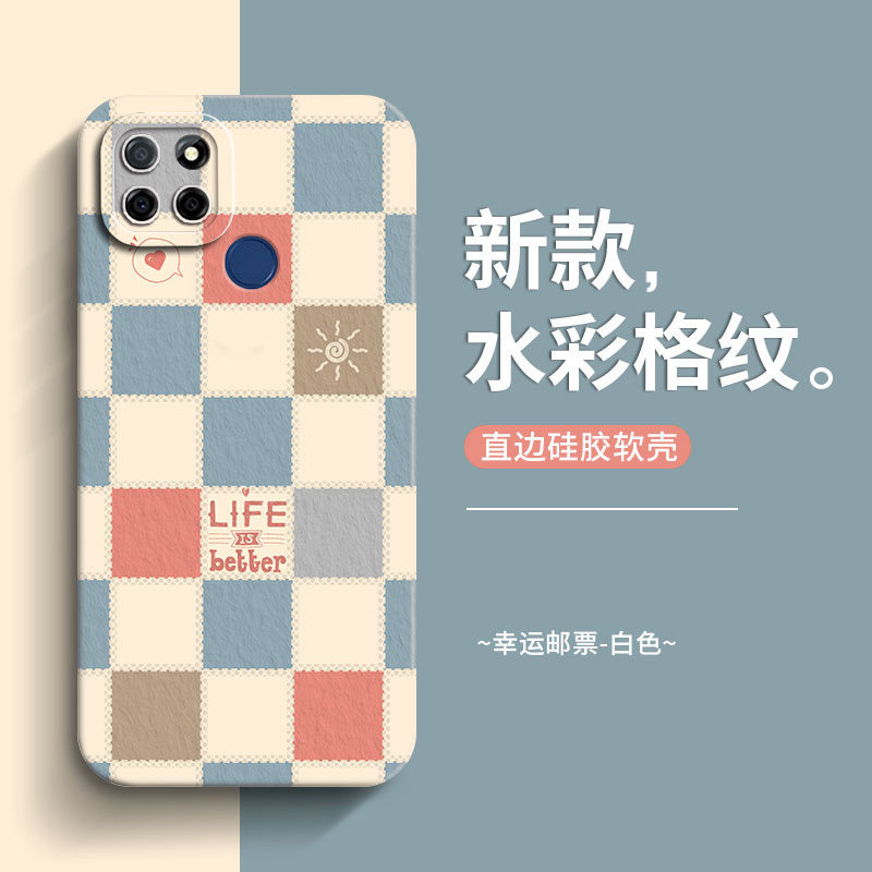 OPPORealmeV3硅胶防摔潮款创意