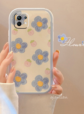 适用于小米11手机壳女11pro防摔mi 11UItra全包泫雅风11lite创意