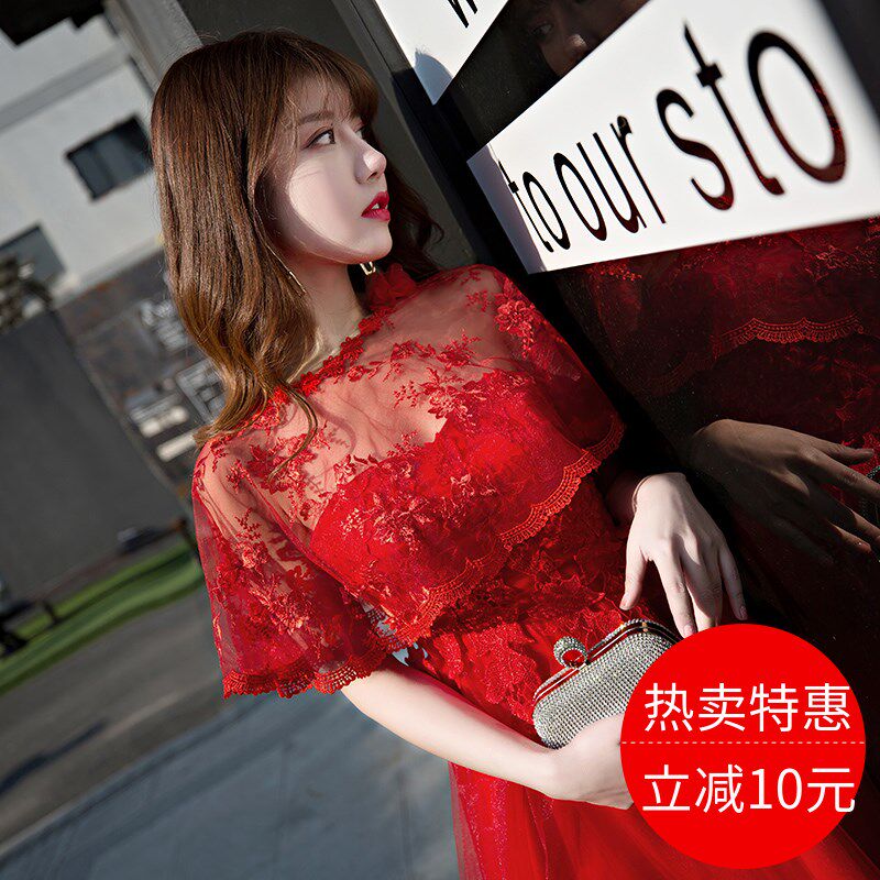 敬酒服新娘夏季2017显瘦结婚新款抹胸红色晚礼服裙女孕妇短款修身|ruв категории Женская одежда, Cвадебные платья, платье/вечернее платье - от Buy2taobao.com для оказания профессиональной услуги покупки агента Taobao