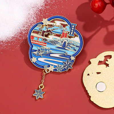 杭州周边AR实景冰箱贴文