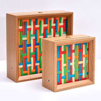 手工ins竹编小夜灯diy材