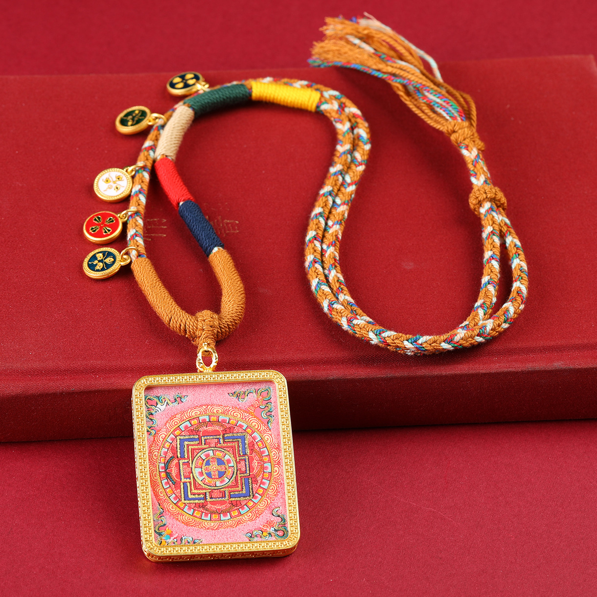 藏式半手绘粗矿画芯八大