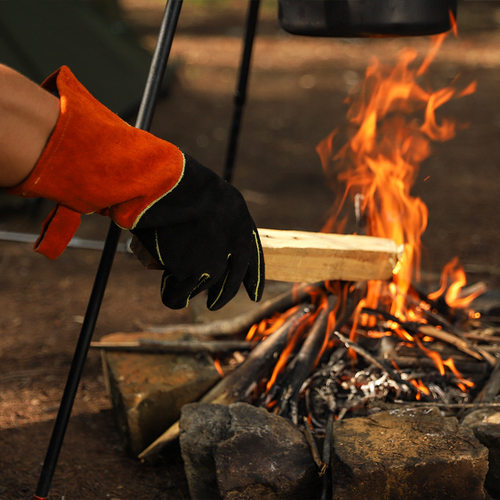 户外野营烧烤防烫手套阻