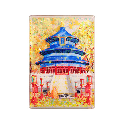 天坛春夏秋冬四季AR成像