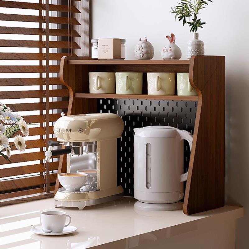 Koruxi放置桌、墙、侧柜、餐具柜、家用孔板、手冲咖啡器具、储物