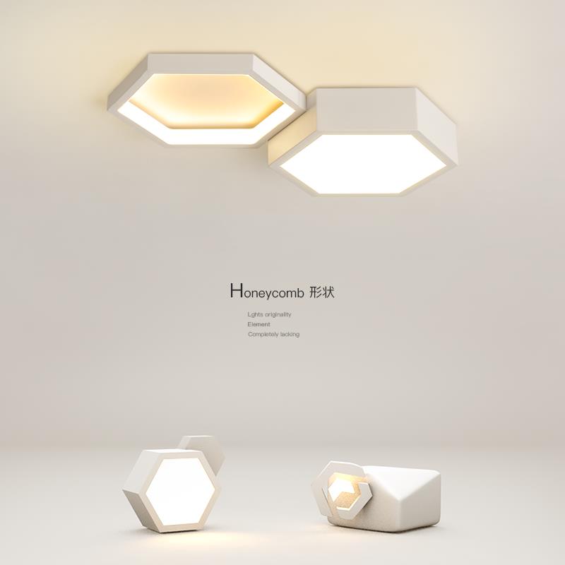 创意过道灯走廊灯简约现代led吸顶灯几何客厅灯主卧室灯阳台灯具