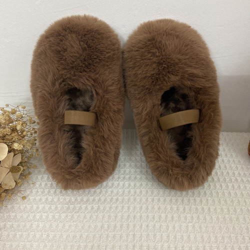 女童冬季韩版毛茸茸公主毛毛鞋