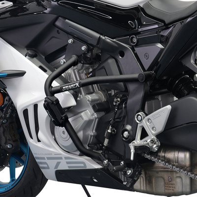 适用春风675SR 675NK护杠保险杆改装竞技杠防摔球防摔杠