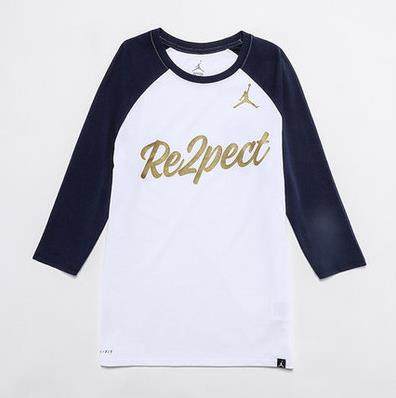 耐克男装AIR JORDAN春新款篮球运动上衣休闲七分袖T恤 AJ2471-100|ruв категории спортивный костюм/досуг одежды, спортивный свитер/свитер - от Buy2taobao.com для оказания профессиональной услуги покупки агента Taobao