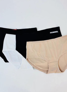 欧美外贸内裤女 舒适透气夏季薄款中腰包臀女士冰丝三角裤加大码