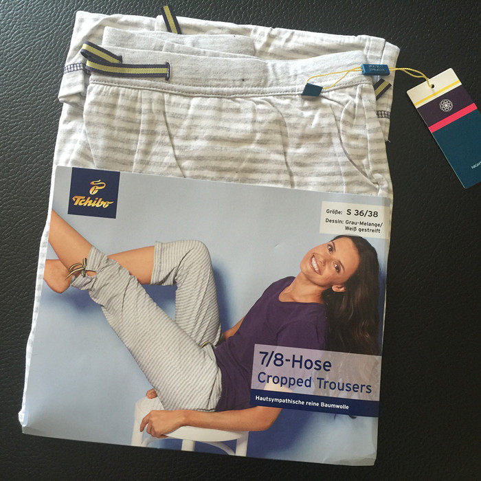 外贸大码家居裤纯棉七分裤春夏季