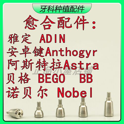 雅定贝格BB诺贝尔愈合修复配件