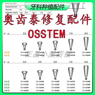 奥齿泰OSSTEM愈合基台配件试戴体皓圣HIOSSEN 百康特BV仕诺康配件