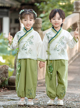 汉服古装六一儿童节演出服唐装